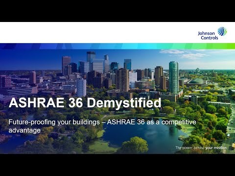 ASHRAE 36 as a Competitive Advantage