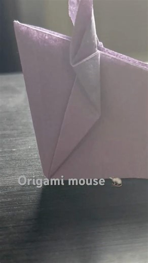Origami cute mouse 🐀