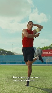 9.4M views | Sometimes, a man must overcompensweat. Try Old Spice Swagger for long-lasting sweat protection. | Old Spice | Facebook