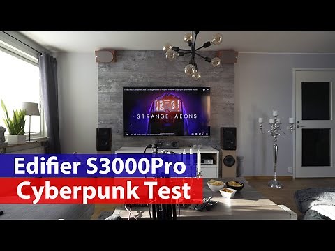 Edifier s3000pro test. Cyberpunk Dark synthwave.