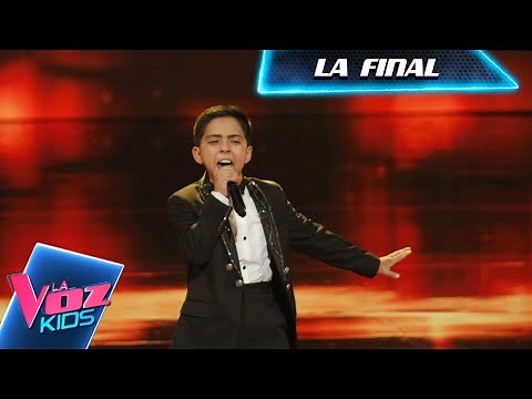 Con "Ya Lo Sé Que Tú Te Vas", concursante llega a la final de La Voz Kids. | La Voz Kids 2022