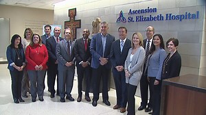 St. Elizabeth blesses new name and logo