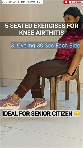 best seated Exercises for Arthritic Knee Pain !