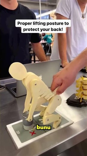 This Toy Teaches How to Lift Heavy Objects Properly 😱