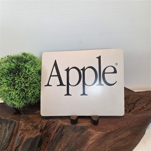 Vintage Apple Computer Mouse Pad