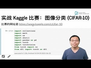 39 实战 Kaggle 比赛：图像分类（CIFAR-10）【动手学深度学习v2】