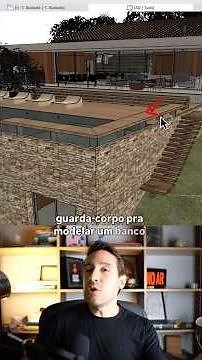 Como transformar um guarda-corpo em um Banco no Archicad