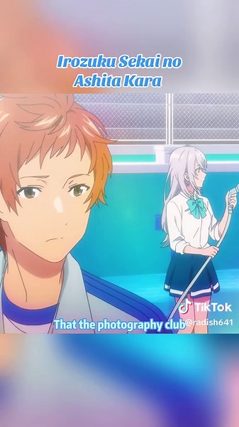Animated Girl Walking on Water