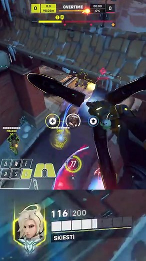 Spicy Overtime Mercy Play in Overwatch #9