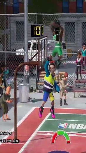 360 Perfect Dunk NBA 2K Playgrounds 2 Clip Shorts
