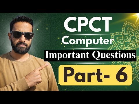 06 CPCT Computer – Most Important Questions | MCQ Explained | Part-