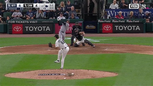 Ryan McMahon with a double to the wall and the Yankees are threatening in the top of the eighth! | YES Network