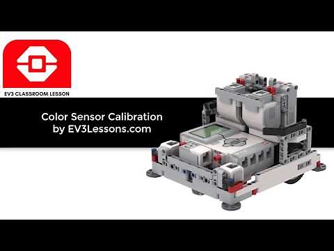 EV3 Classroom: Color Sensor Calibration