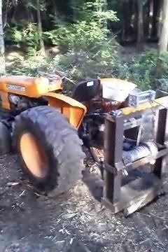 Homemade PTO Skidding Winch