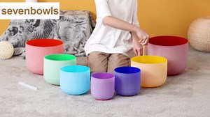 Singing Bowls 432hz B Note 8-Inch Dolphin Sound Crystal Singing Bowl With A Free Mallet And O-Ring For Sound Healing, Meditation, Yoga, And Sound Baths