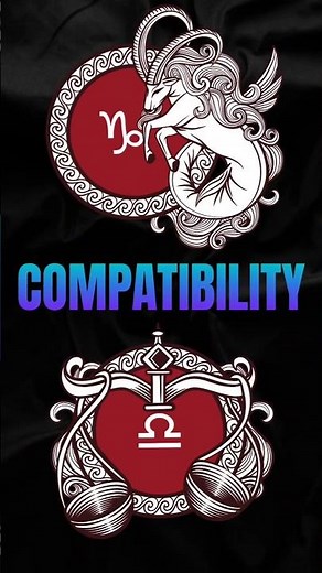 CAPRICORN Woman and LIBRA Man Compatibility #zodiacsigns #zodiac
