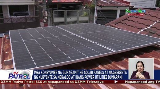 Balik na sa normal ang sitwasyon sa Siquijor. Gayunpaman, nahaharap pa rin sa parusa ang supplier ng kuryente sa isla. Samantala, dumarami na ang konsyumer na nagkakabit ng solor panels at nagbebenta ng kuryente sa Meralco at ibang power utilities o kung tawagi'y net metering program. | TV Patrol