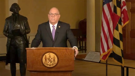 Hogan heralds unity in farewell address as Maryland governor