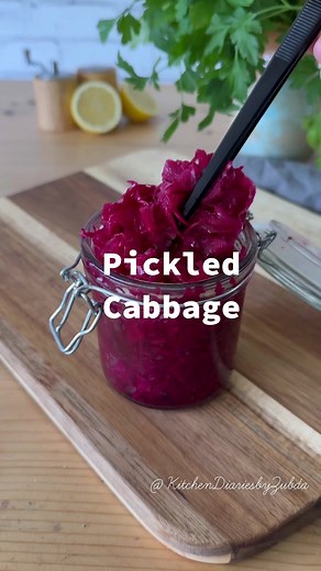 Easy Pickled Red Cabbage Recipe for Kebab Style Dishes