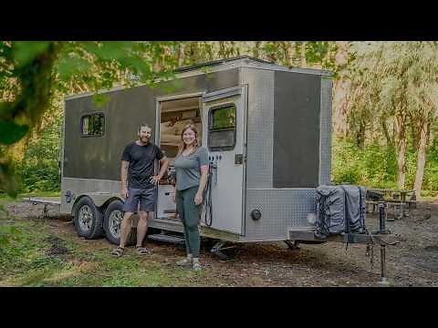Our Cargo Trailer Tiny Home is Nicer Than Most Apartments