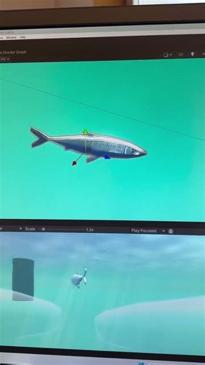 #fishanimation #fish #unity #shadergraph