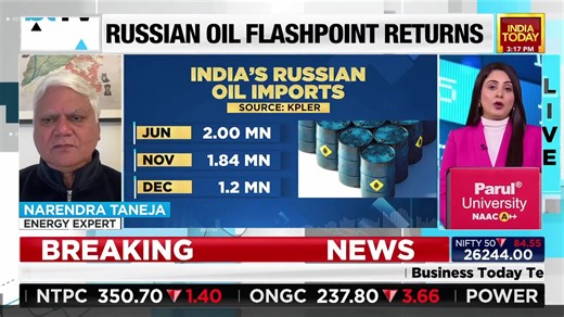 US-Venezuela tensions escalate Global oil powerplay unfolds Russian oil flashpoint returns China, Russia, Iran in focus Narendra Taneja shares his views with Sakshi Batra | India Today