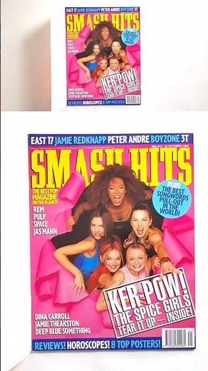 Smash Hits Magazine - Spice Girls 1996