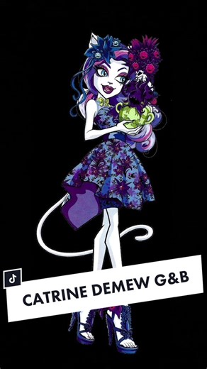 Catrine Demew Gloom & Bloom Monster High Doll Review