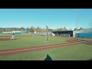 Pocket Radar Baseball / Set Up: Throwing Into Net with Radar Behind Net