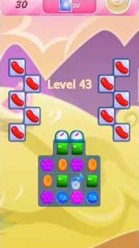 candy crush saga 💗 LEVEL 43💗 #games #trending #gameplay #gamer #gaming #candy #addictinggames