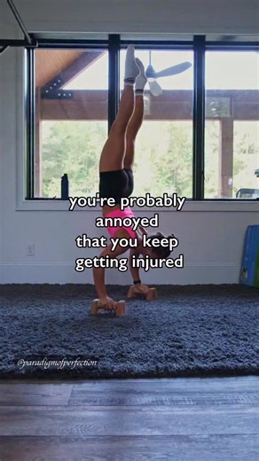 Tips to reduce the risk of injury from a physical therapist and calisthenics athlete: BLACK FRIDAY SALE for the Paradigm of Perfection Train app is going on now (link in b!o): - 25% off your first subscription (monthly, 6 month, and yearly options) until Dec 1, 2025 at 11:59pm EST - All active members on Dec 2nd, 2025 will be entered to win a FREE year in the app! 1. accessory work - calisthenics works a lot of compound movements that need smaller stabilizing muscles - as you’re progressing, it 