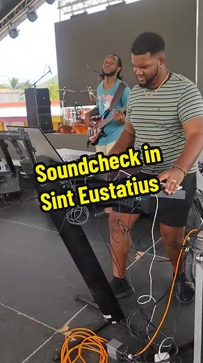Statia - THE SOUND HAS BEEN CHECKED 🔊✅ See you later at Fully Loaded 🔥🎨☄️ #IllBeThereForYouTour #Shelly #SignalBand #Bouyon #Dominica #World #Sxm #Statia #SintEustatius #Explore #Fyp
