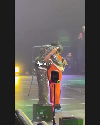 The Tropixs on Instagram: "In a heart-wrenching moment that left fans in awe, Vybz Kartel poured his soul into a performance dedicated to his beloved mother during his sold-out show at Brooklyn’s Barclays Center on April 11, 2025. The dancehall legend, making his triumphant return to the U.S. stage after over two decades, was visibly moved to tears as he sang with raw emotion, honoring the woman who stood by him through his trials and triumphs. The electrified crowd, a vibrant mix of Caribbean N