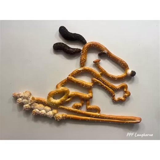 Happy Birthday Charles Shulz, creator of the comic strip Peanuts! 🥨 Here's our twisted, pretzelized, animated version of Surfin' Snoopy! Have a wonderful Thanksgiving! Very thankful for you all, especially our awesome Team here at PPF Langhorne! ✌️🤎 PPF Langhorne #family #thankful #snoopy | Philly Pretzel Factory - Langhorne, PA