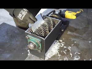 Homemade Powerful Shredder Machine Using DRILL MACHINE !