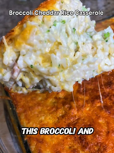 Delicious Broccoli Cheddar Rice Casserole Recipe