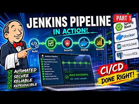 My Complete Jenkins CI/CD Pipeline | Spring Boot, Docker, SonarQube & k6