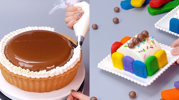 ASMR Cake: Satisfying Baking Sounds to Relieve Stress 😌