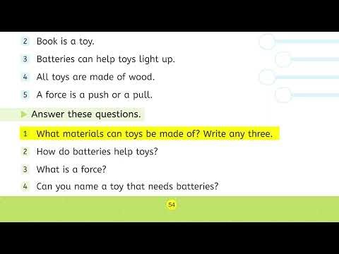 Science 1 | Chap 6 Exercise