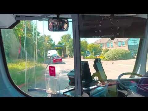 X2 First Cymru Bus. Cowbridge to Bridgend.