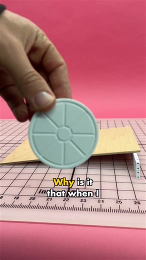 23K views · 237 reactions | How does the wheel roll up the ramp?•••Here is a simple physics illusion, where the centre of mass of the 3d printed wheel is offset from its centre of rotation. This allows the wheel to “roll” up the ramp instead of down!•••#physics #physicsfun #physicsfacts #3dprinting #3dmodeling #engineering #mechanicalengineering | Engineezy | Facebook