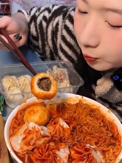 Gasss.. masak mie !!! #ASMR #mukbang #spicyfood #fyp #koreanfood