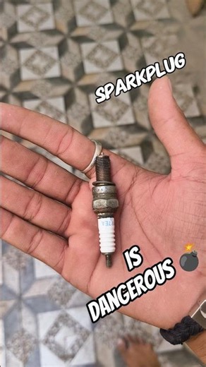 The Hidden Danger Inside a Spark Plug 😱 #shorts