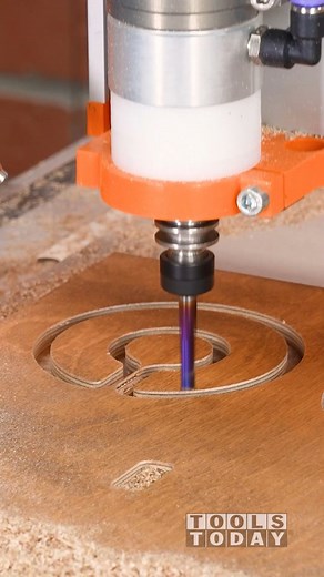 What do you think of how this project turned out? Making a wine caddy parts using the Amana Tool 46202-K 1/4" Spektra coated downcut bit and 46176-K 1/8" compression bit on the Stepcraft M.1000 CNC machine and MRR108 mini 1/16" radius roundover bit on the router table, all available from @toolstoday! The plans for this project are also available on our site, item no. CADDY. - - - - - - - 46202-K RPM: 18,000 Feed Rate: 100ipm Plunge Rate: 50ipm Depth Per Pass: .25" - - - - - - - 46176-K RPM: 18,0