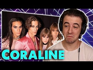 Maneskin Reaction - Coraline (Live at San Remo Music Festival)