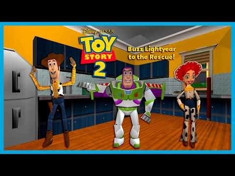 Toy Story 2: Buzz Lightyear to the Rescue 100% - Full Game Walkthrough - No Damage (PS1) 4K60ᶠᵖˢ