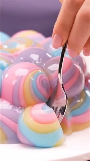 jelly cake #satisfying #asmr