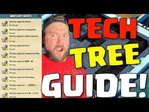 THE Season 85 Tech Tree Guide! // Boom Beach Warships