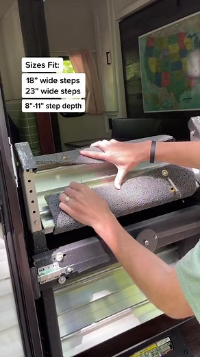 Upgrade Your RV Steps with Our Easy-to-Install Wrap Around Step Rug