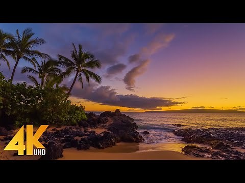 Ocean & Mountains 4K - Collection of Beautiful Places in the USA - Relaxing Nature Sound - Episode#1